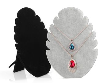 Portable Unique Jewelry Necklace Display Stands For Shops , Countertop Display