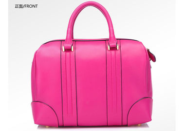 High grade leather Fashion Ladies Handbags with  hareware shackles , travel tote bags for women