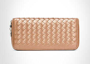Promotional Water resistant pu leather wallet for cash and receipts for lady