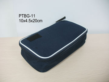 Portable Men Toiletry Travel Bag With Zipper Lock Monogrammed Oem