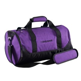 Portable green 1680D Polyester Trolley Sports Bags travel suitcase for men / women