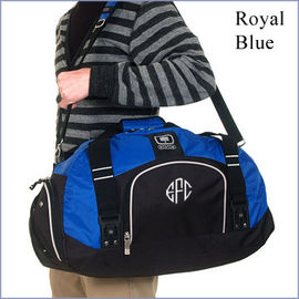 Men Adjustable Shoulder Personalised Sports Bags with Zippe Pockets