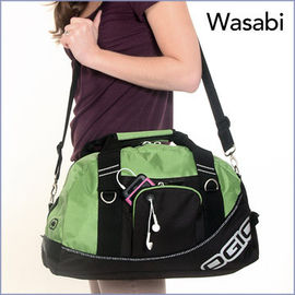 Men Adjustable Shoulder Personalised Sports Bags with Zippe Pockets