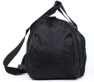 Customized Portable Black Travel Duffel Bags Luggage Fashionable