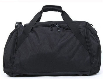 Customized Portable Black Travel Duffel Bags Luggage Fashionable