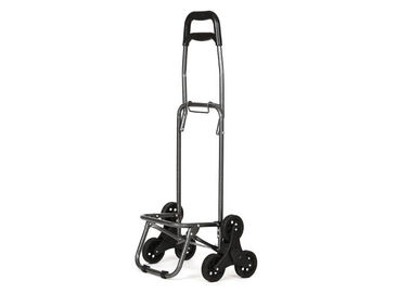 Double 600D Oxford Cloth Shopping Trolley Bag On Wheels With 1.0mm Steel Tube