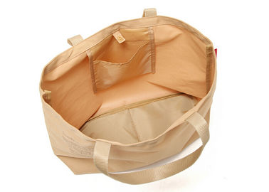 Recycled Reusable Canvas Shopping Bags Printed with Small Inner Bag