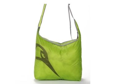 Green Lightweight Waterproof Portable Shopping Bag Cordura Messenger Bag