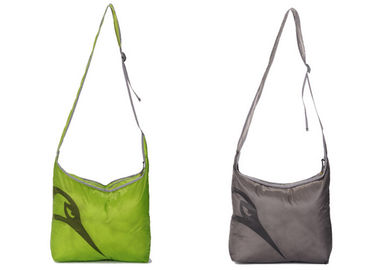 Green Lightweight Waterproof Portable Shopping Bag Cordura Messenger Bag