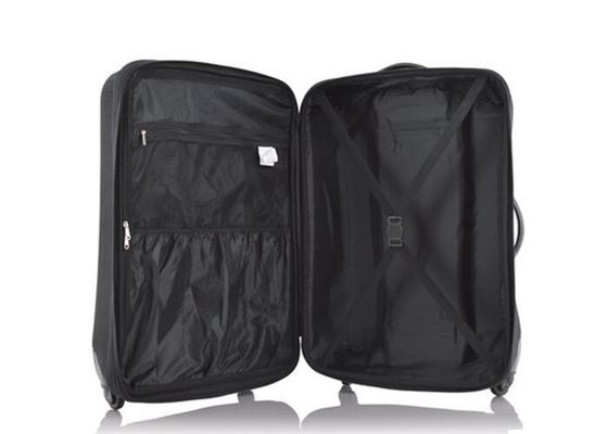 Customized 18 22 26 Inch EVA Lightweight travel luggage with 4 wheels and 210T lining