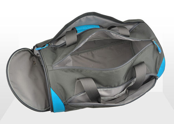 Blue 16inch 18 inch Duffle Bags , gym sports bag with smooth zipper