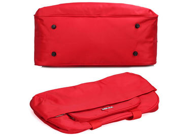 Waterproof nylon fabric Sports Duffle Bags with full lining and velcro handle