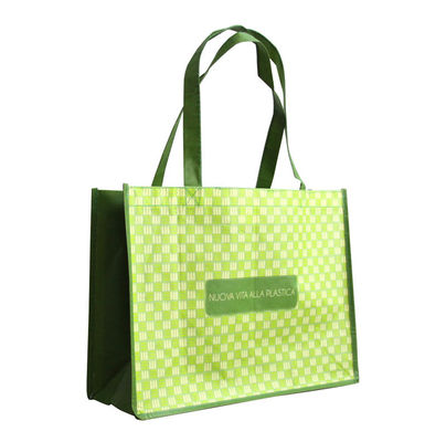 Portable PP Woven Shopping Bags Small Fresh