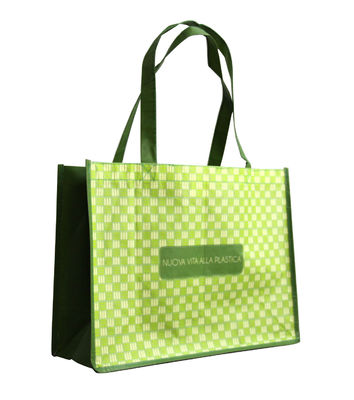 Portable PP Woven Shopping Bags Small Fresh