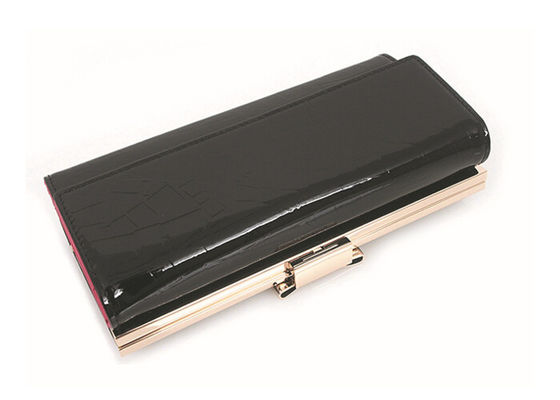 Customized credit card wallets , small womens leather wallets with coin purse